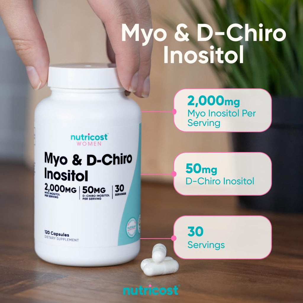 120 Capsules GMO-Free Inositol S717754