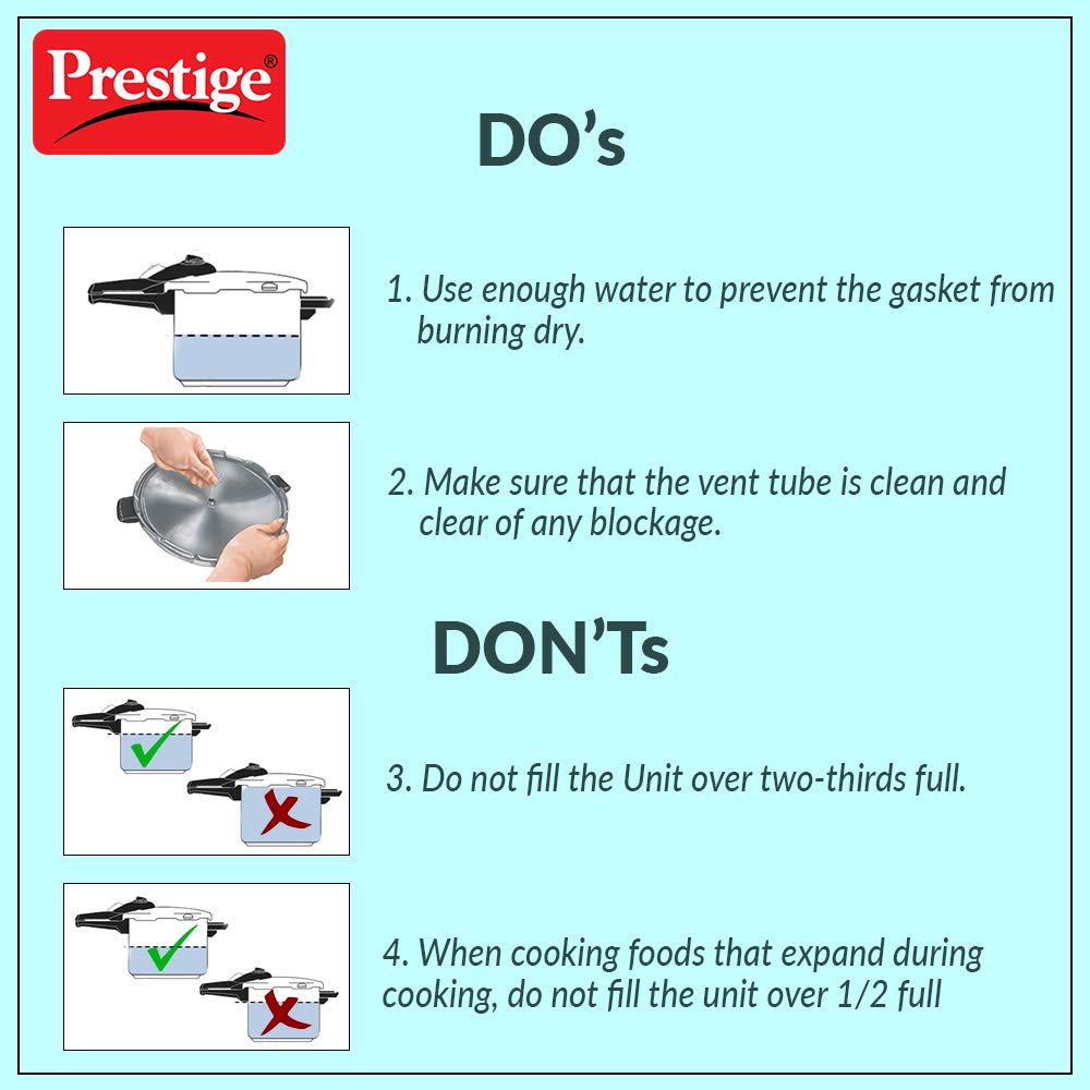 2 L Hard Anodised Pressure Cooker with Glass Lid S840