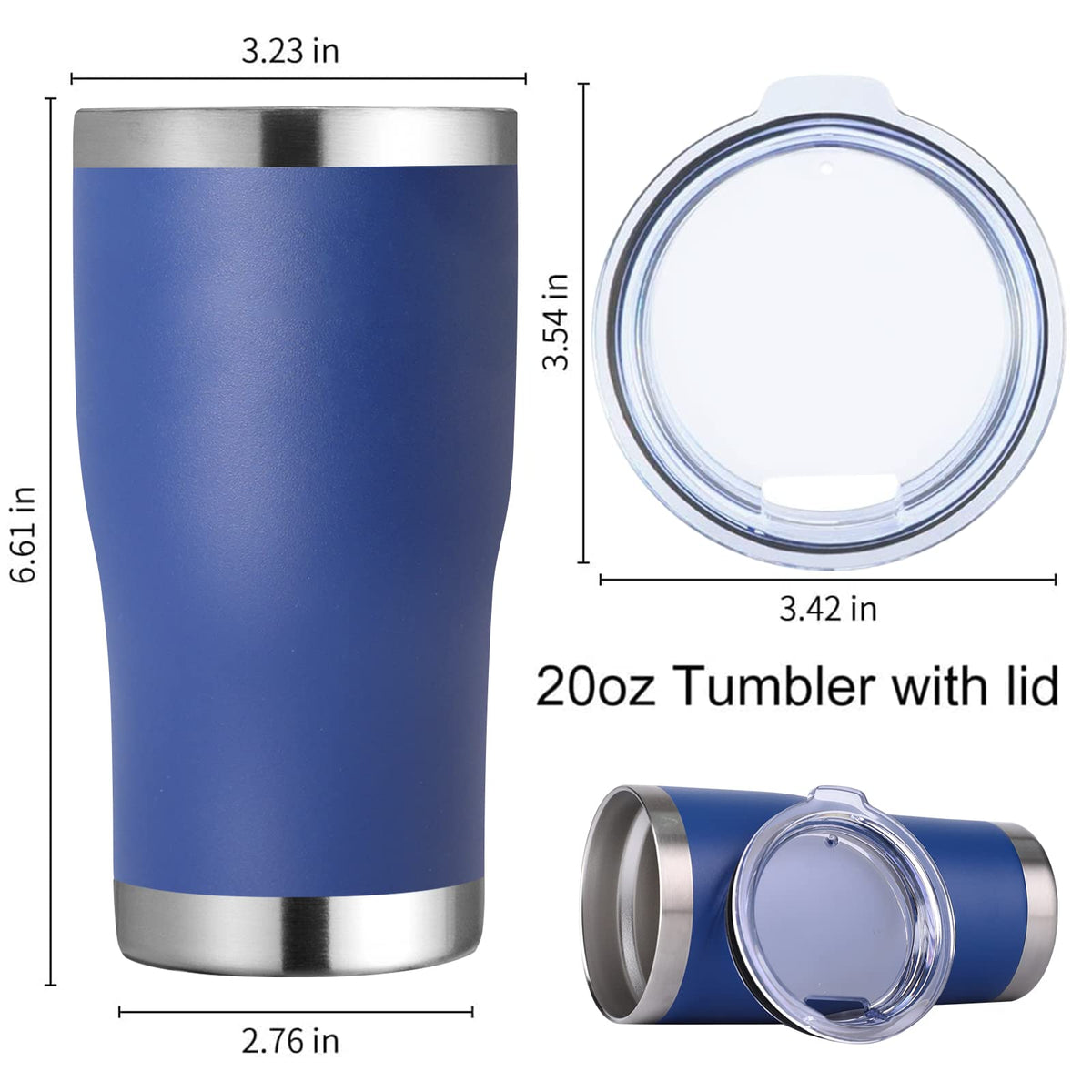20oz Stainless Steel Insulated Tumbler K2099