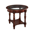 Solid Wood Oval End Table L4900