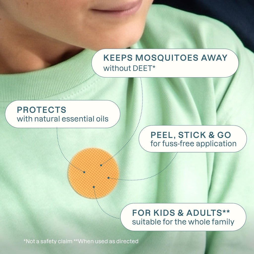 Mosquito Repellent Stickers 90 Pk J869