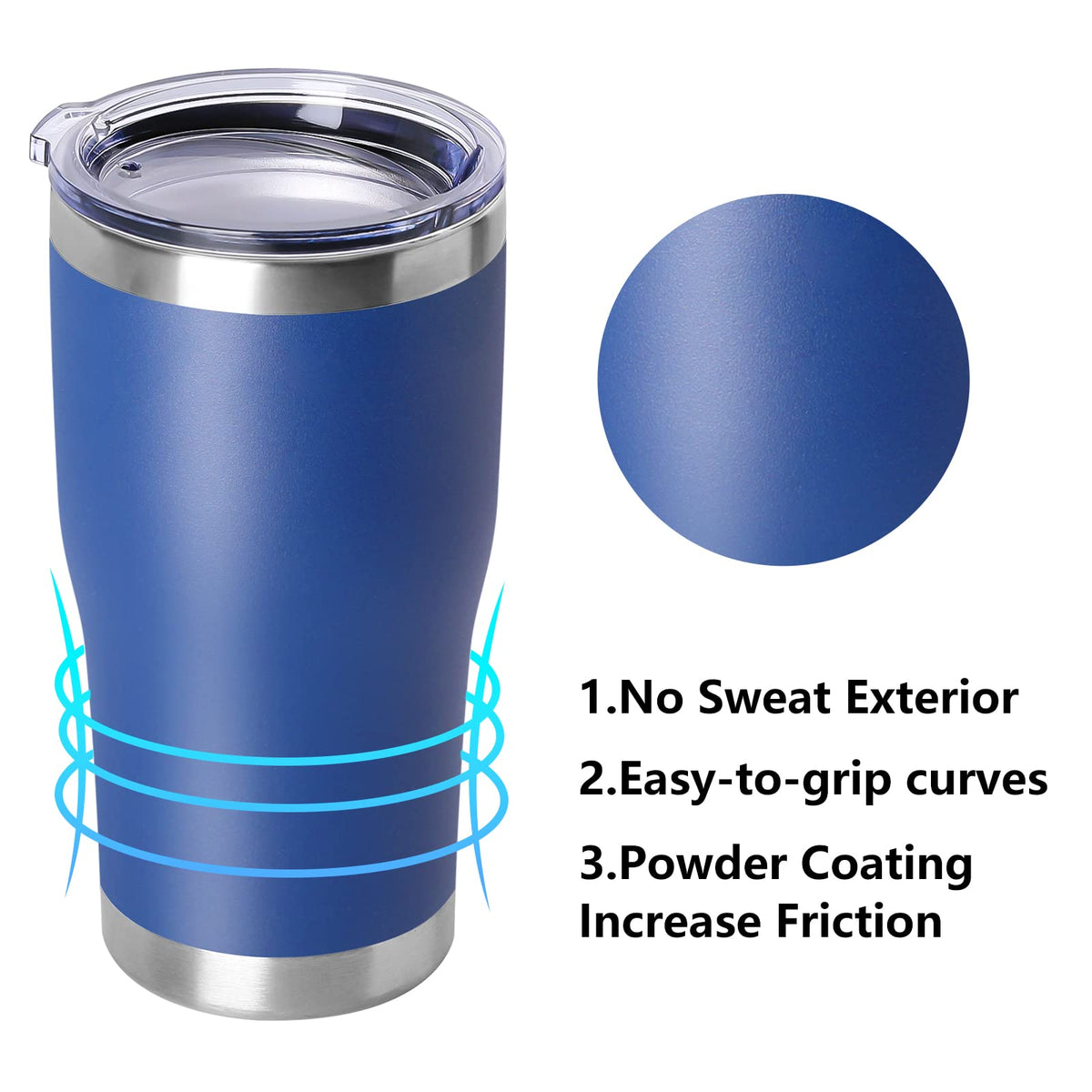 20oz Stainless Steel Insulated Tumbler K2099