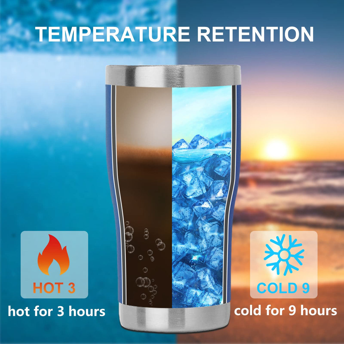 20oz Stainless Steel Insulated Tumbler K2099