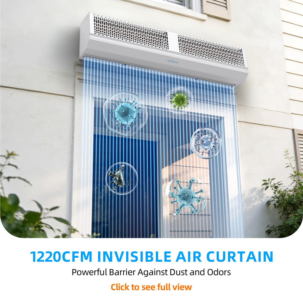 36'' Wall-Mounted 2-Speed Air Curtain E523