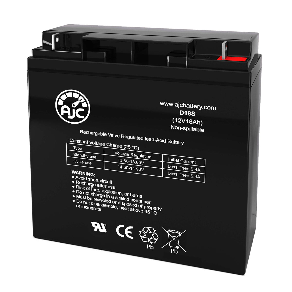 12V 18Ah Jump Starter Battery U4489