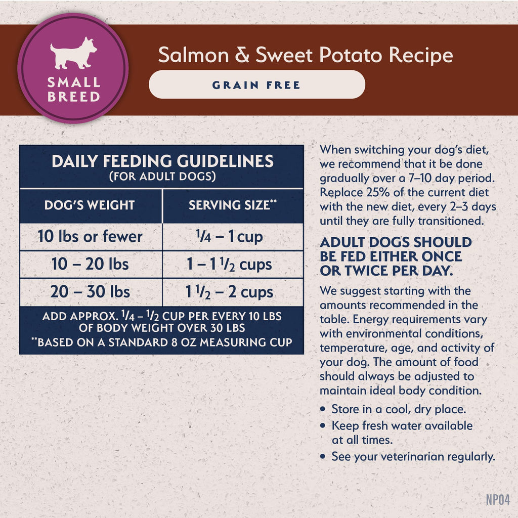 Salmon & Sweet Potato 12 lb B30259