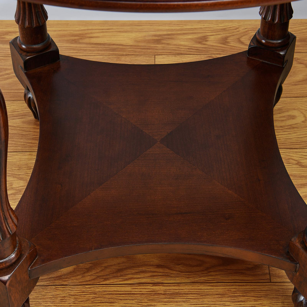 Solid Wood Oval End Table L4900