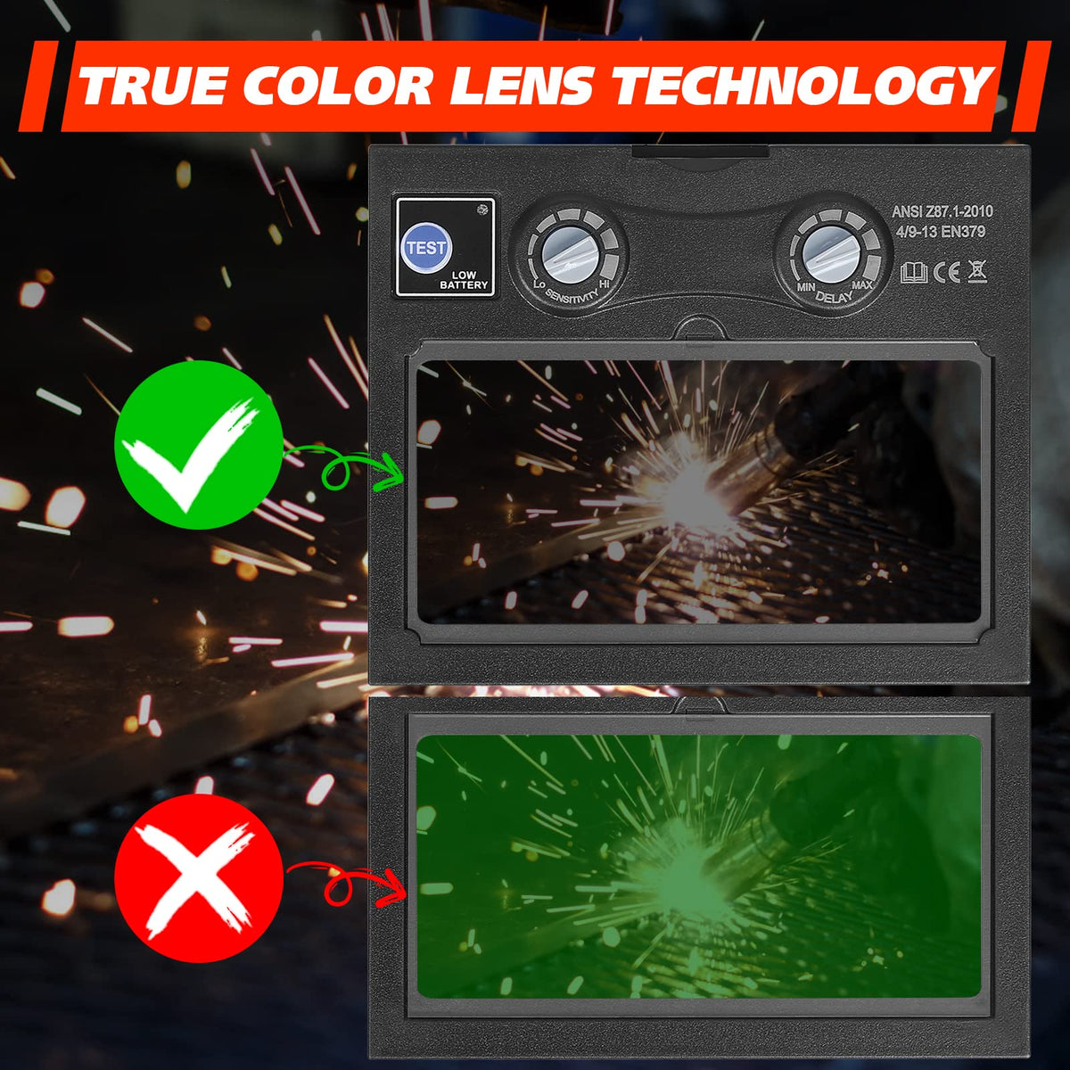 Auto Darkening Welding Lens M620653