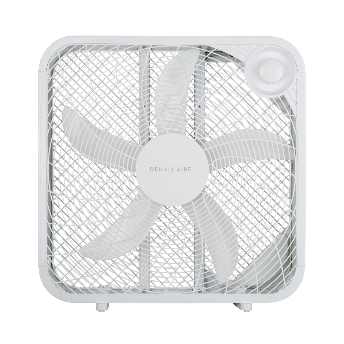20 Inch Box Fan with 3 Speed Settings, White E96460