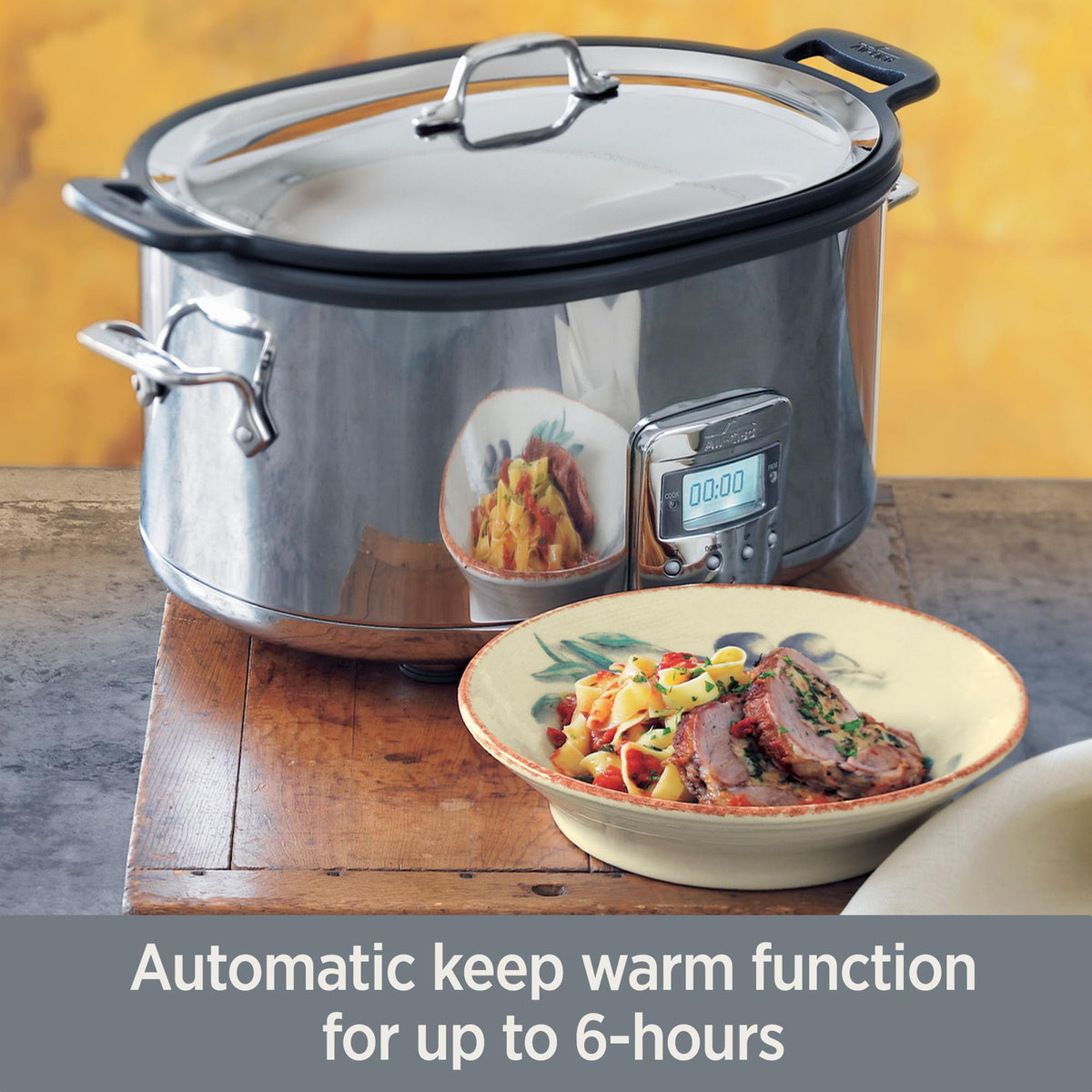 Stainless Steel Electric Slow Cooker 7-Quart S115262