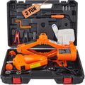 12V Electric Scissor Car Jack 3 Tons with Impact Wrench W483882